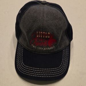 Boots Gray Cap with Red Embroidery